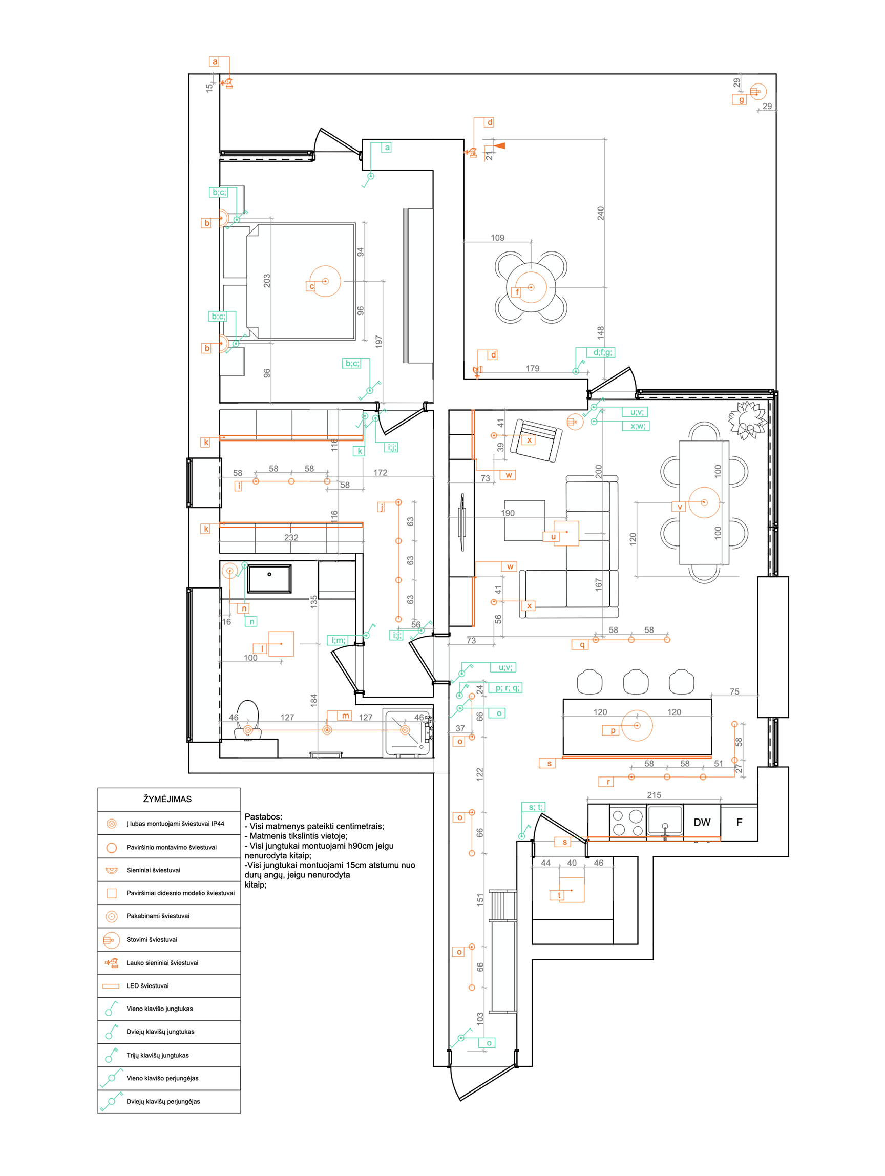 2D brėžinys - studentų darbas 15