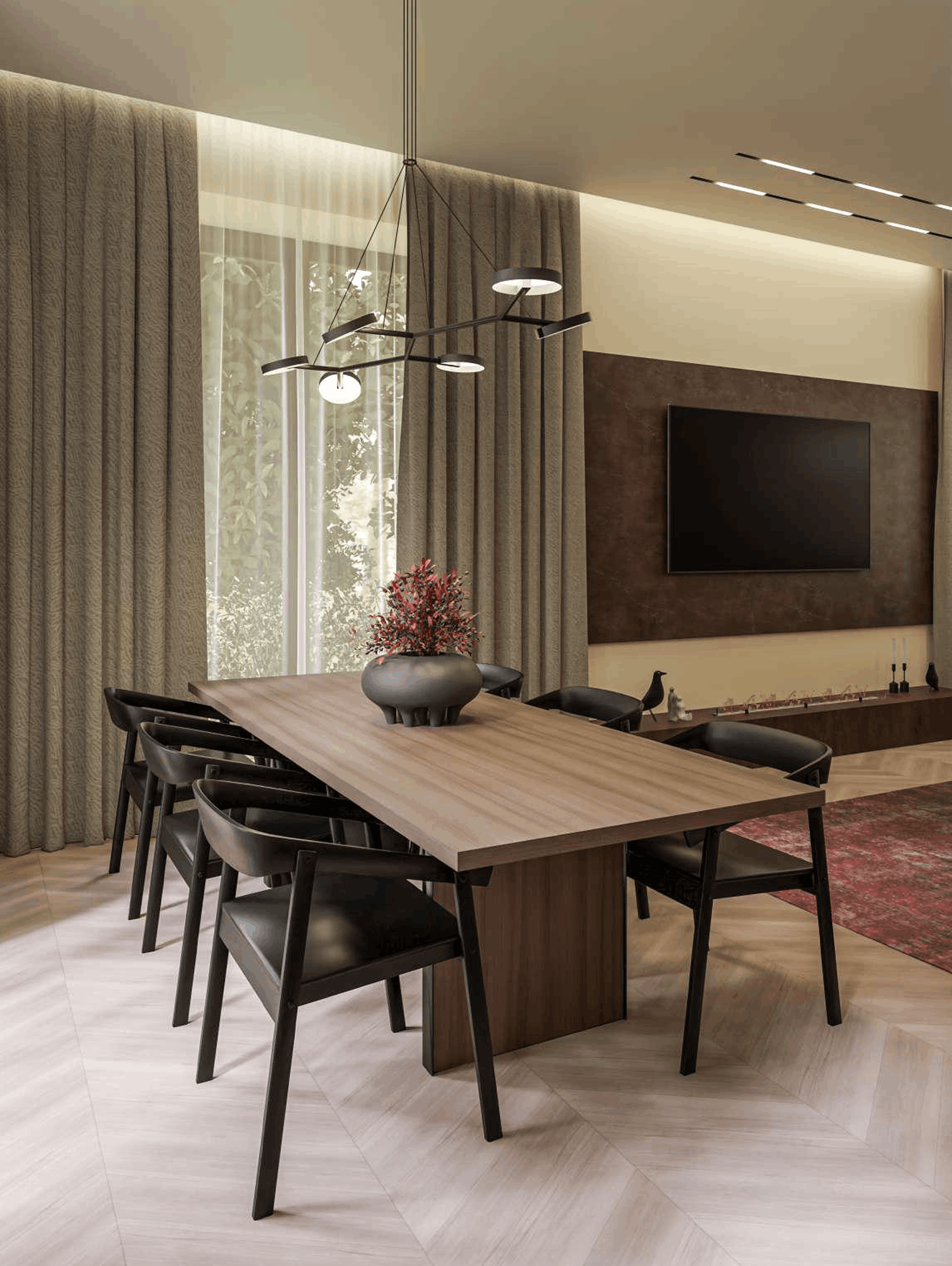 Valgomojo stalas - studentų darbas 5