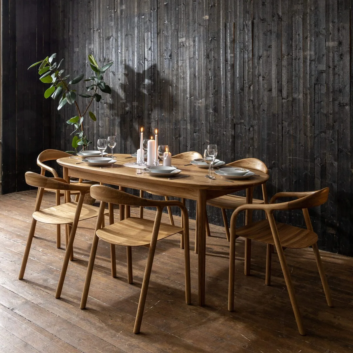 ALTA baldai - ąžuolo masyvo stalas Avola