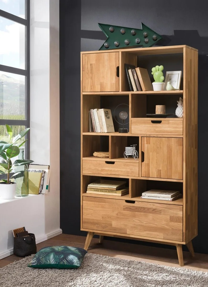 ALTA baldai - Modena lentyna natūrali mediena