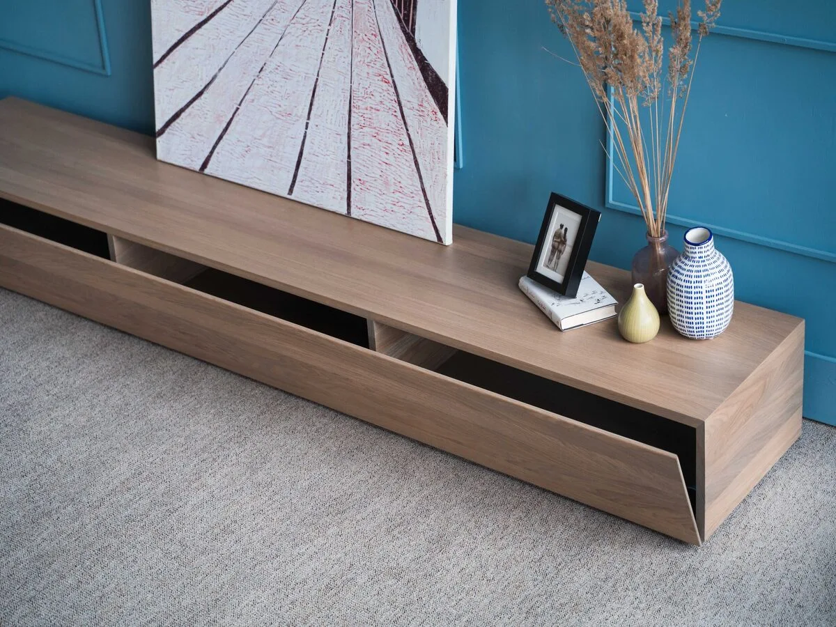 of the WOOD furniture - natūralios medienos interjeras