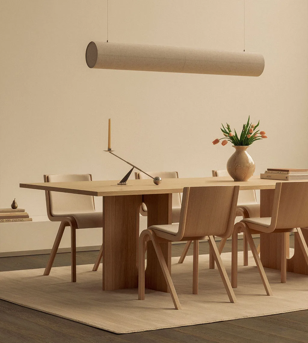Skandinaviški Interjerai - AUDO valgomojo stalas