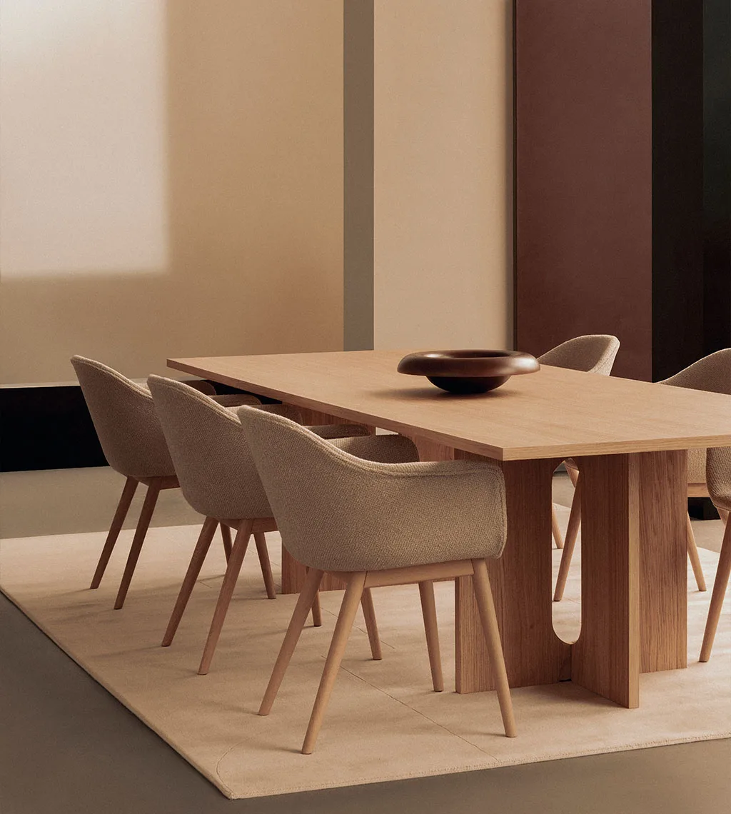 Skandinaviški Interjerai - šiuolaikiškas valgomasis