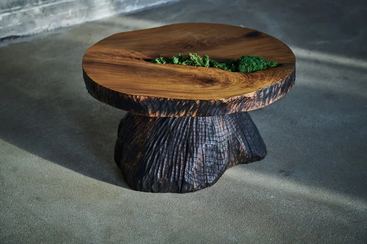 Wood for mood industrinio stiliaus ąžuolo stalas